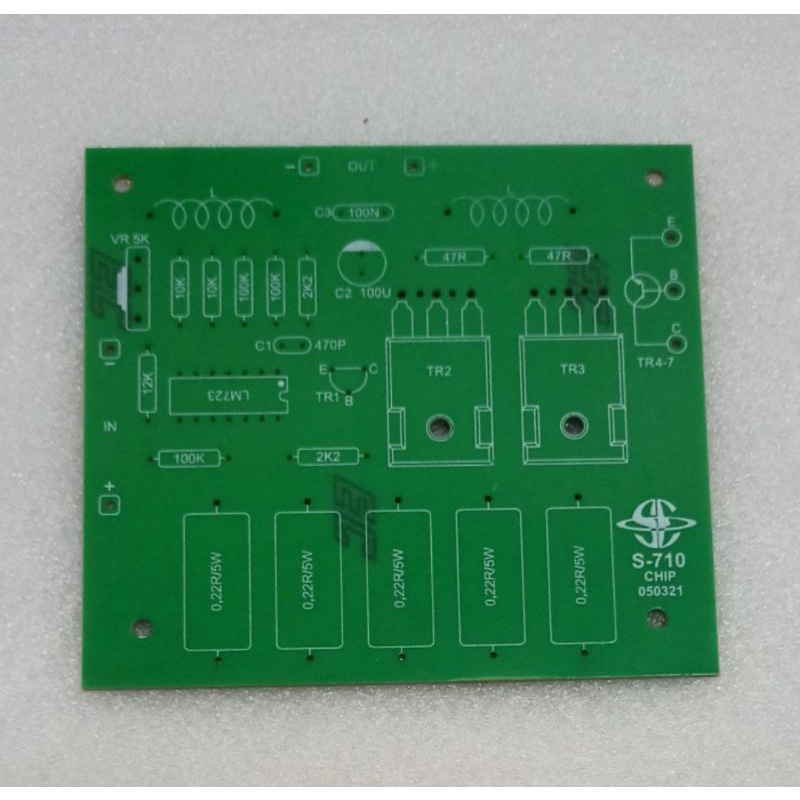 PCB 0-15V 10A DC Regulator