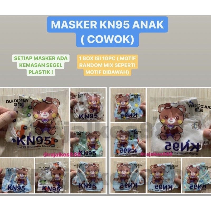 Masker Anak 5Ply KN95 Duckbill Respirator PREMIUM/Respirator KN95 Anak/Surgical Mask 5PLY/ KN95 KIDS