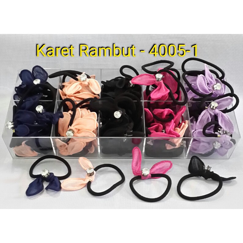 Ikat Rambut Kuncir Rambut Karet Rambut Jepit Rambut 4005-1