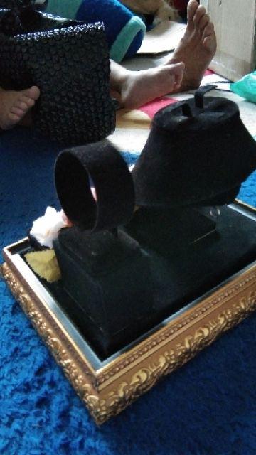 Kotak Perhiasan Cincin Kalung Gelang Jam Tangan Alas Frame Tutup Mika Seserahan Hantaran Pernikahan