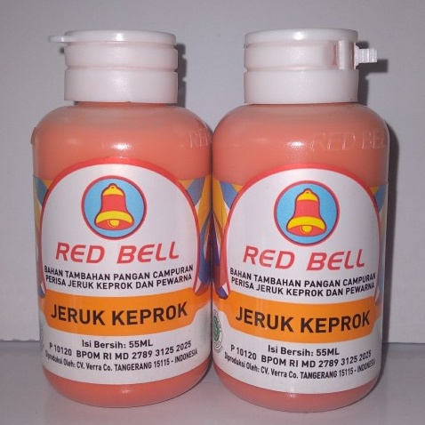 

Red Bell Pasta Jeruk Keprok 55ml RedBell Perisa Jeruk Keprok dan Pewarna Makanan