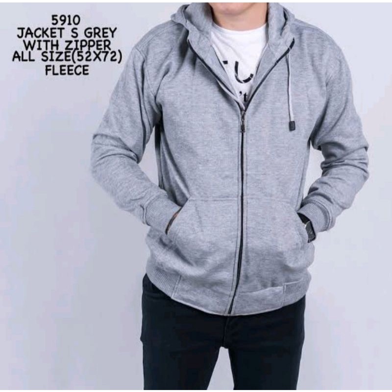 Jaket pria IKC 002 distro cbr six Bandung hoodie dua sisi bolak balik keren grosir pakaian pria H0D7-varian 1