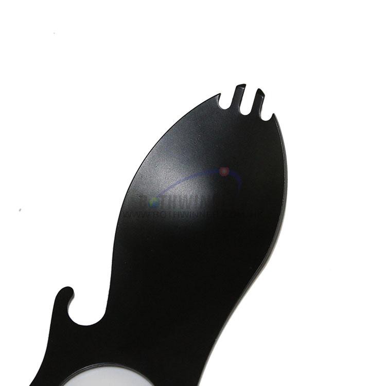 Eat N Tool Sendok Pembuka Botol Multifungsi - Black