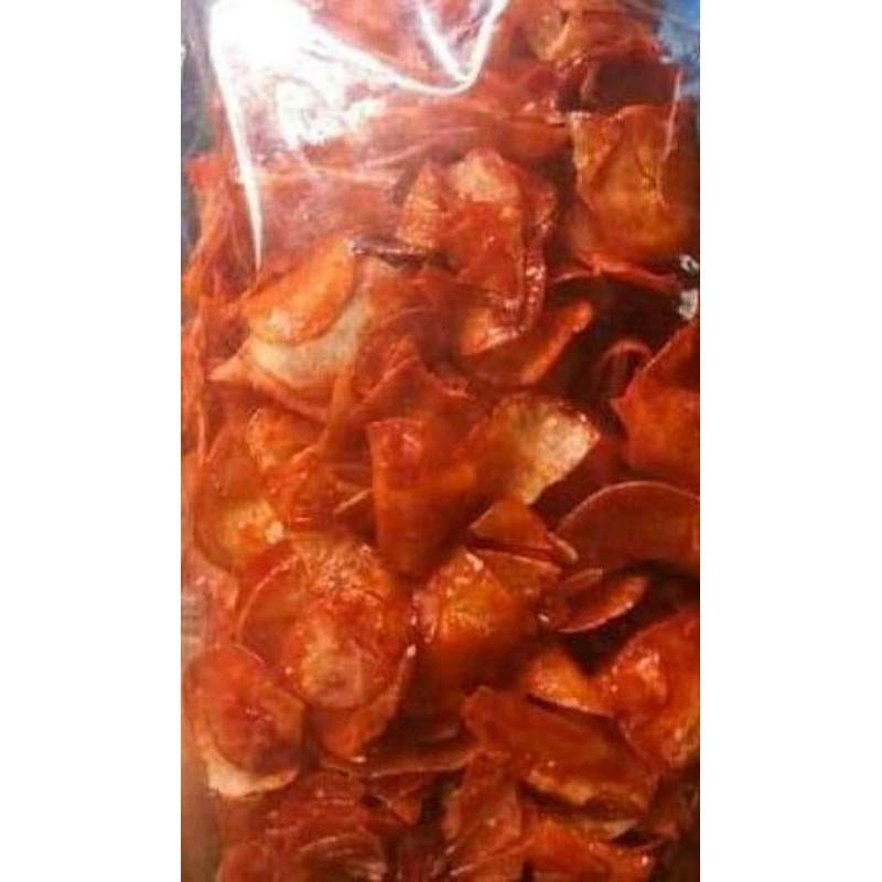 

KERIPIK SINGKONG DEMIT CABE RAWIT 100% CABE ASLII kuliner wonogiri