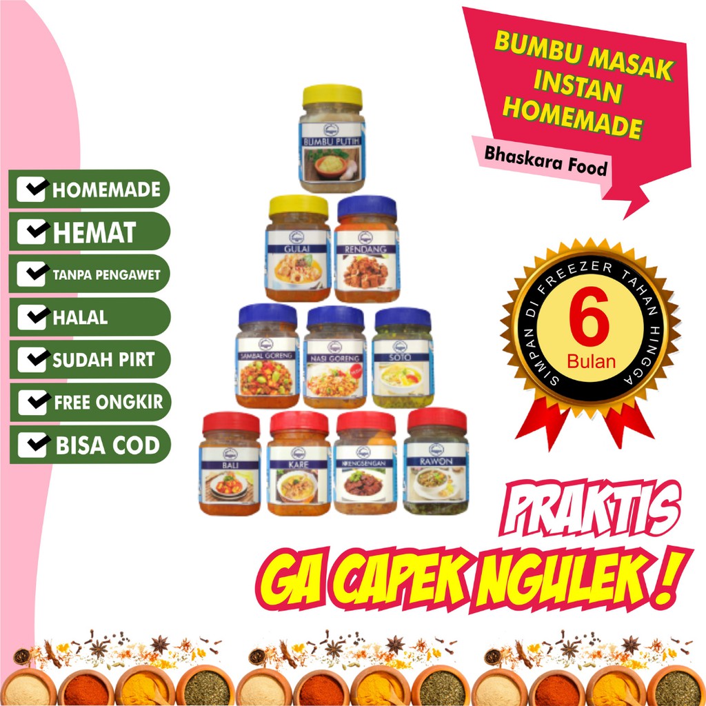 

BUMBU MASAK BHASKARA FOOD KEMASAN BOTOL