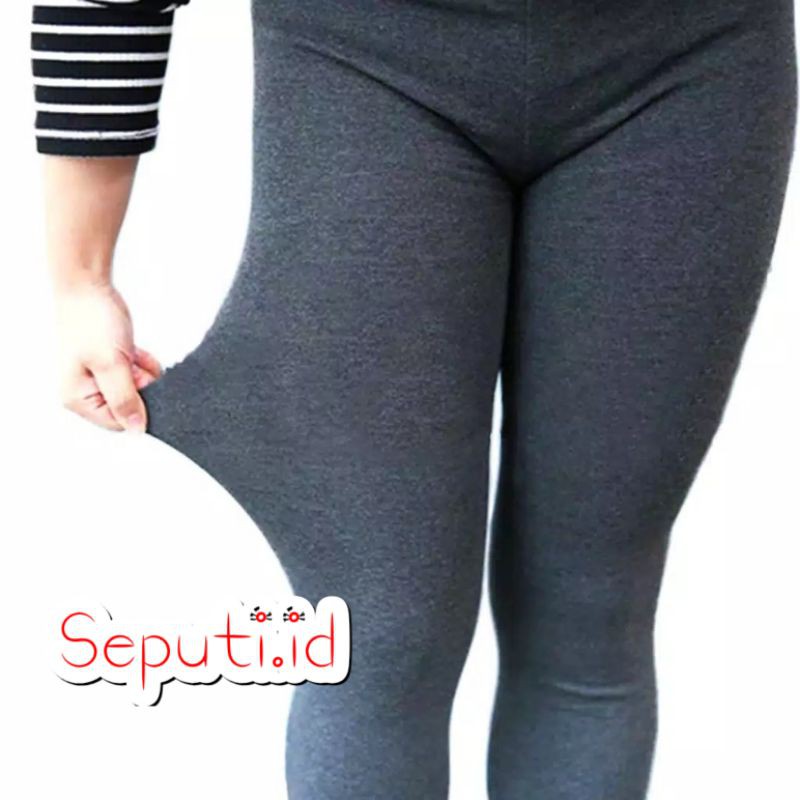 Legging Soft Rayon Kaos L - XXXL / Leging Wanita