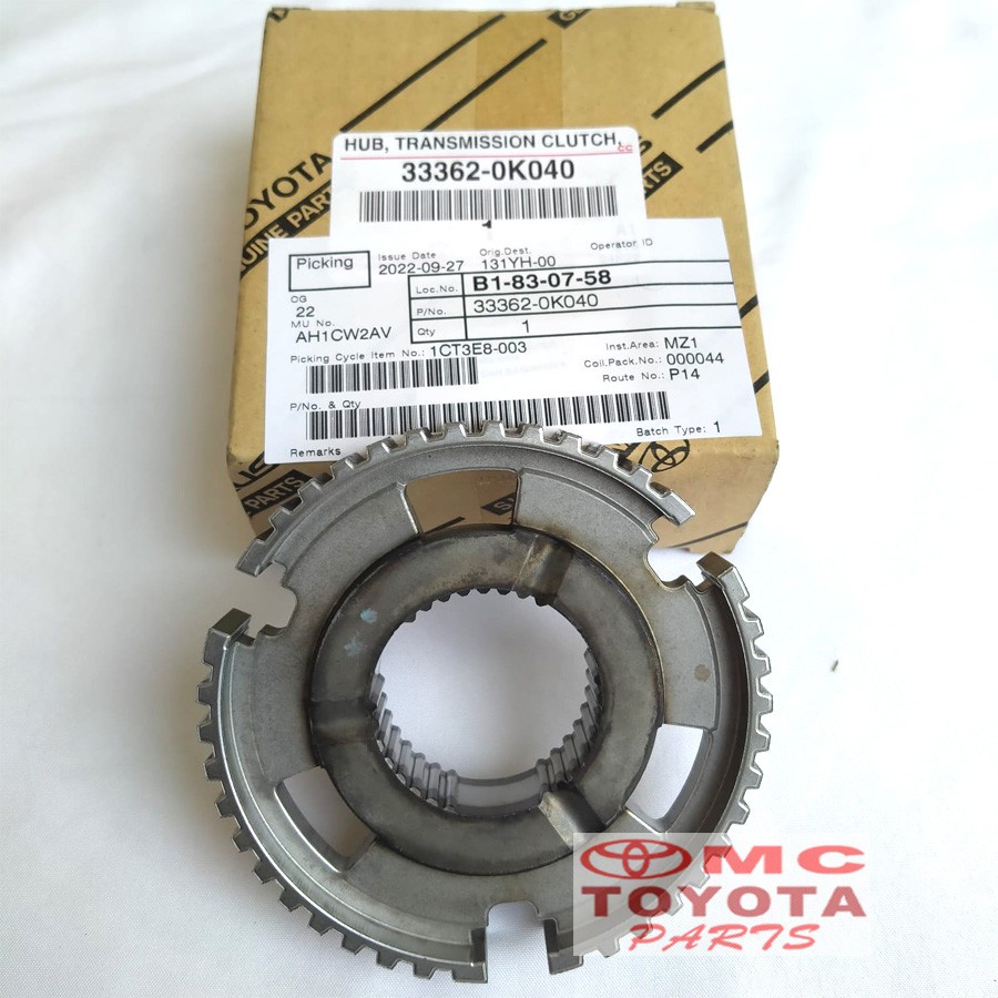 Hub Transmision Transmisi Hilux Fortune Innova Reborn 33362-0K040