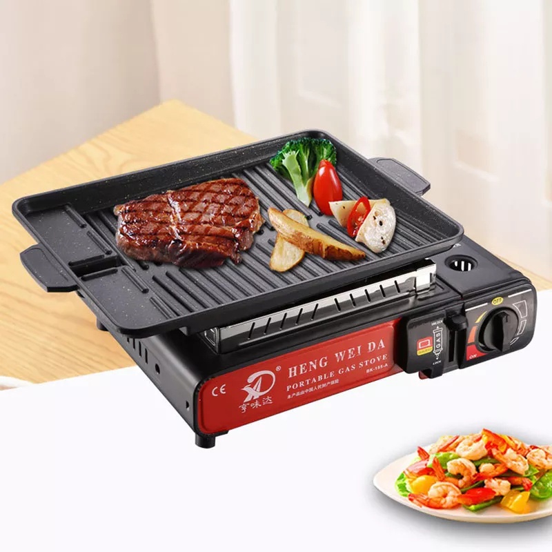 Yakiniku Grill pan BBQ Grillpan Alat Pemanggang Barberque Non Stick Alat Pemanggang BBQ / Tempat Pemanggang Daging