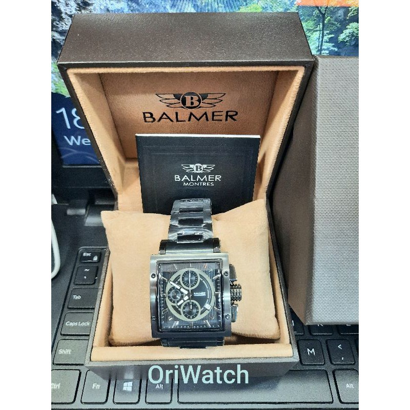 Jam Tangan Pria Balmer 7974 Mb Original Shopee Indonesia