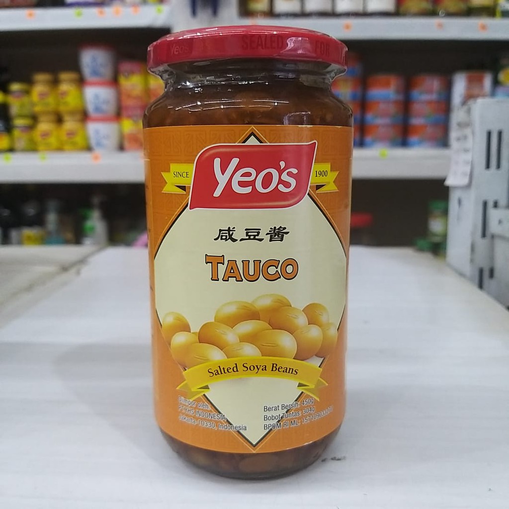 

YEO'S TAUCO SALTED SOYA BEANS 450 GRAM