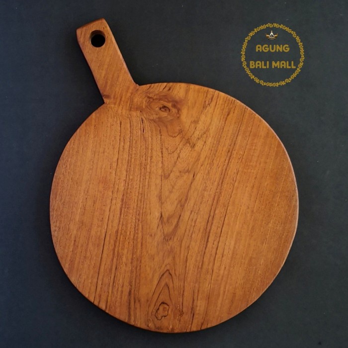 Telenan - Talenan Kayu Talenan Kayu Jati Talenan Kayu Bulat