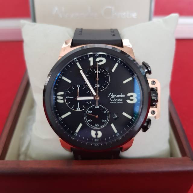 Alexandre Christie AC 6280MC Kulit Hitam