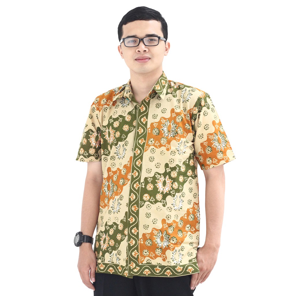 Model Baju Batik Pria Cap Asli Jambi - Zallatra P6