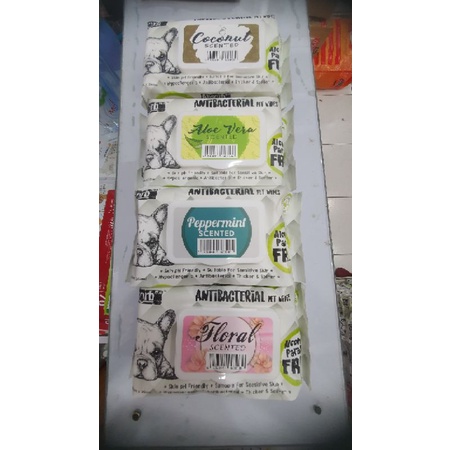 TISUE ANTIBACTERIAL ANJING KUCING/TISSUE ANJING KUCING