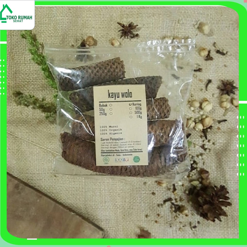 

KAYU WOLO / KAYU LANANG KERING 1 KG - Oroxylum Indicum - MURNI