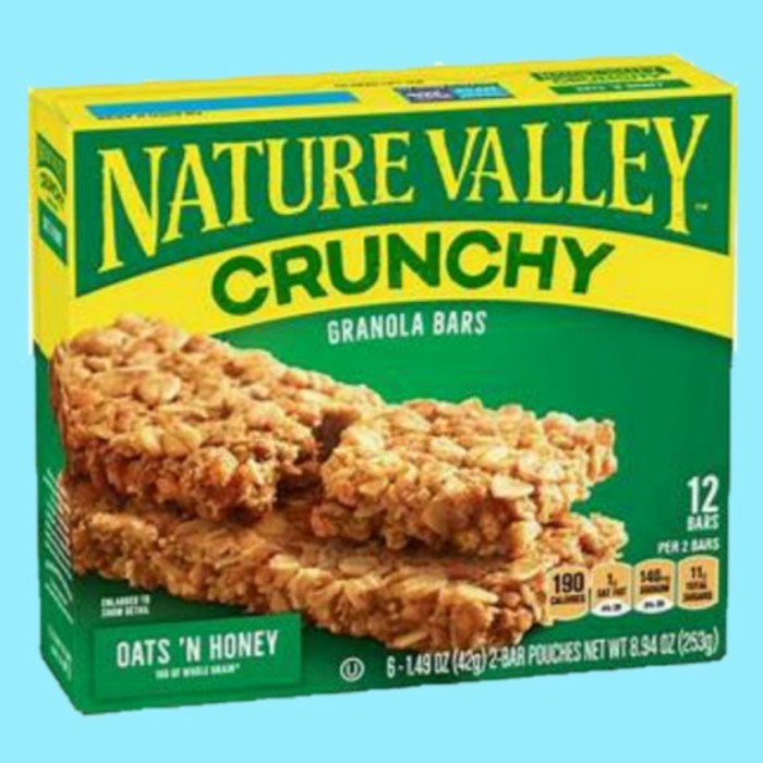 

Jual Nature Valley Crunchy Granola Bars Oats N Honey (253G)