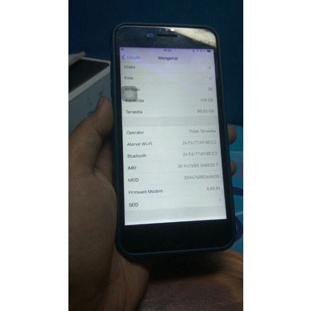 iPhone 7 plus 128gb bypass premium bukan lagi lock iCloud