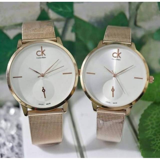HOT SALE Jam tangan couple CK rantai pasir