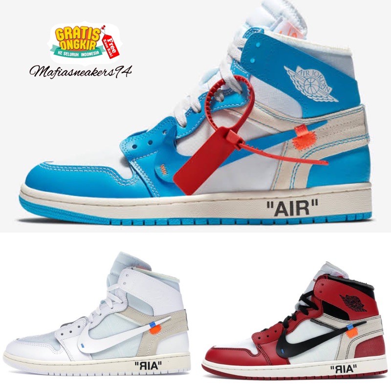 off white unc aj1