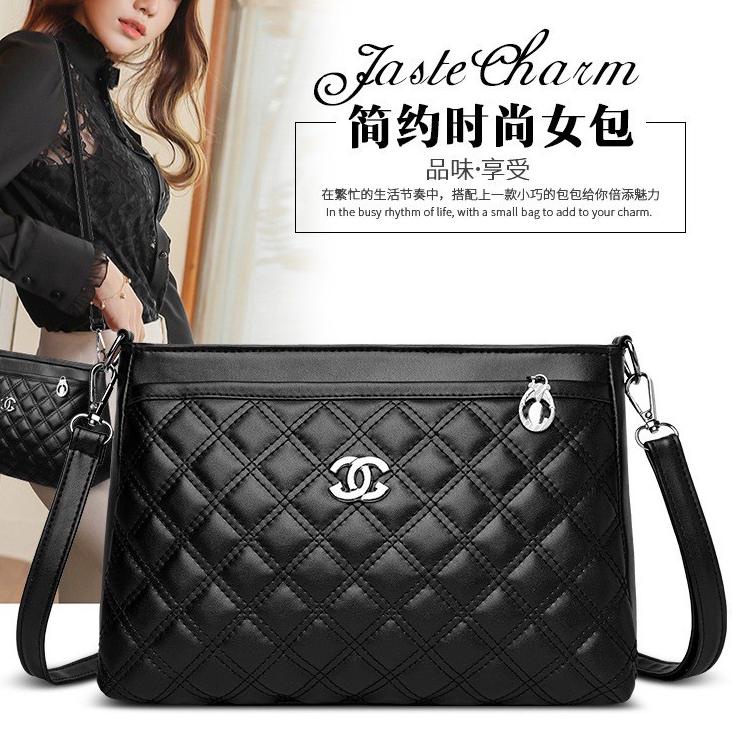 ☆ iBAGS 2229 { 1Kg Bisa 3Pcs } Tas Selempang Wanita Import -Tas batam ▲