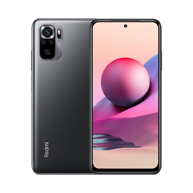 XIAOMI REDMI NOTE 10S 6/128 GB 8/128 GB GARANSI RESMI-ONXY GRAY