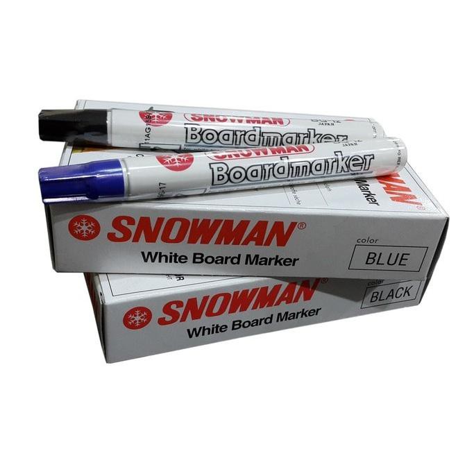 

Cuci Gudang Awal Tahun Spidol Papan Tulis Whiteboard SNOWMAN BG 12 - Hitam Diskon