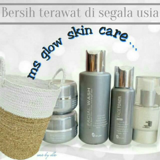Ms glow paket wajah 225rb-265rb