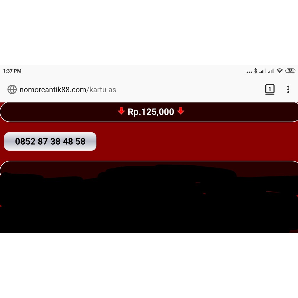 Nomor cantik as kartu perdana telkomsel nocan gsm prabayar 3g 4g murah hoki internet flash kuota