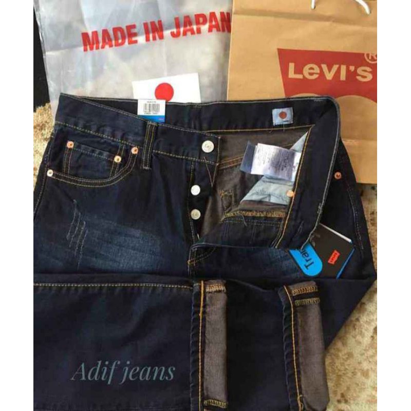 Celana Levis 501 Original Made in Japan terbaru..