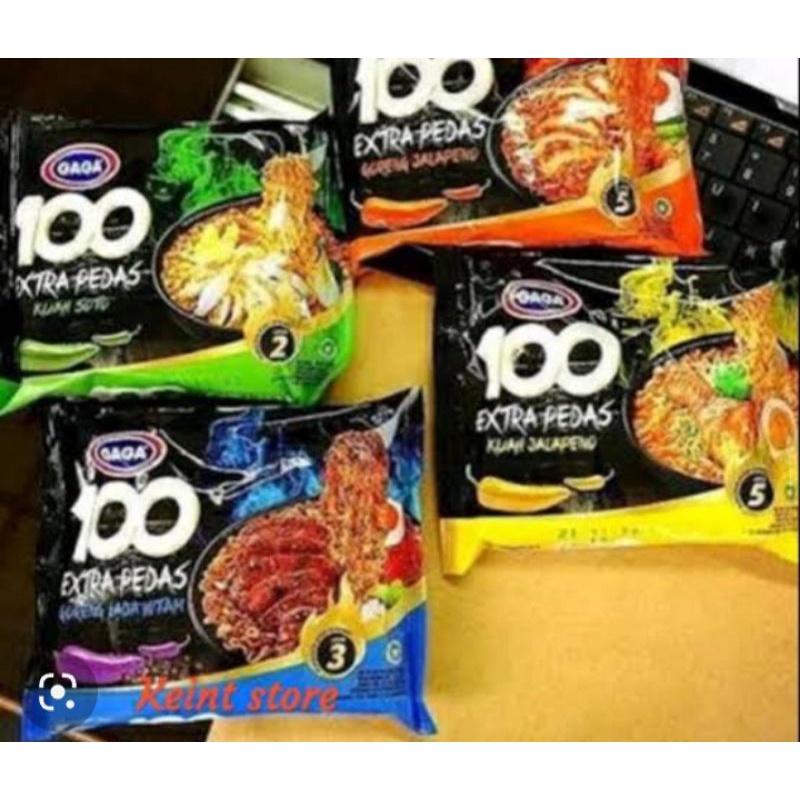 

mie gaga 100