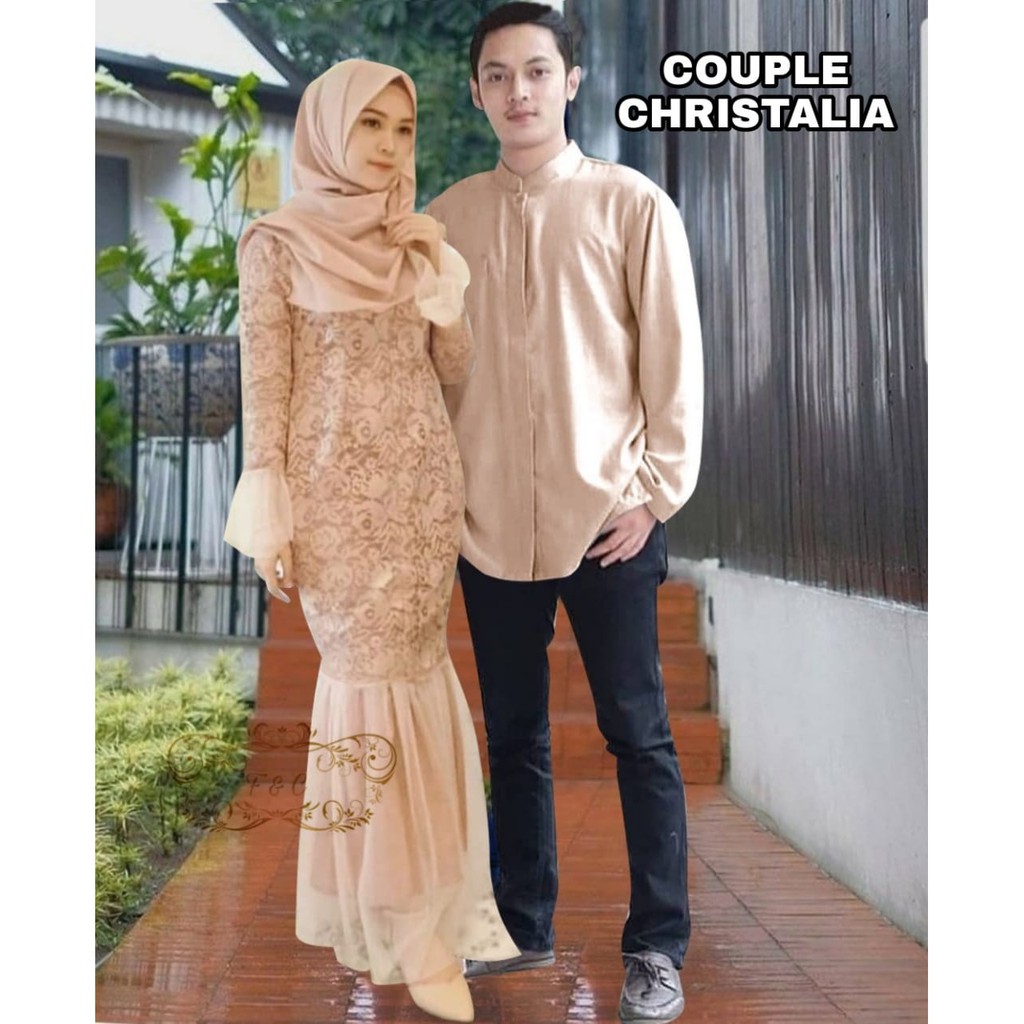 CP MAXI CHRISTALIA fE / COUPLE CHRISTALIA BRUKAT SIZE L-XL-XXL JUMBO