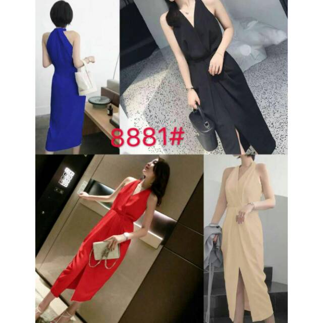 Dress Katun Import 8881#