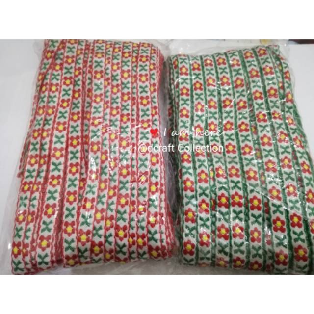 Renda Libin / Renda Kerudung per Roll