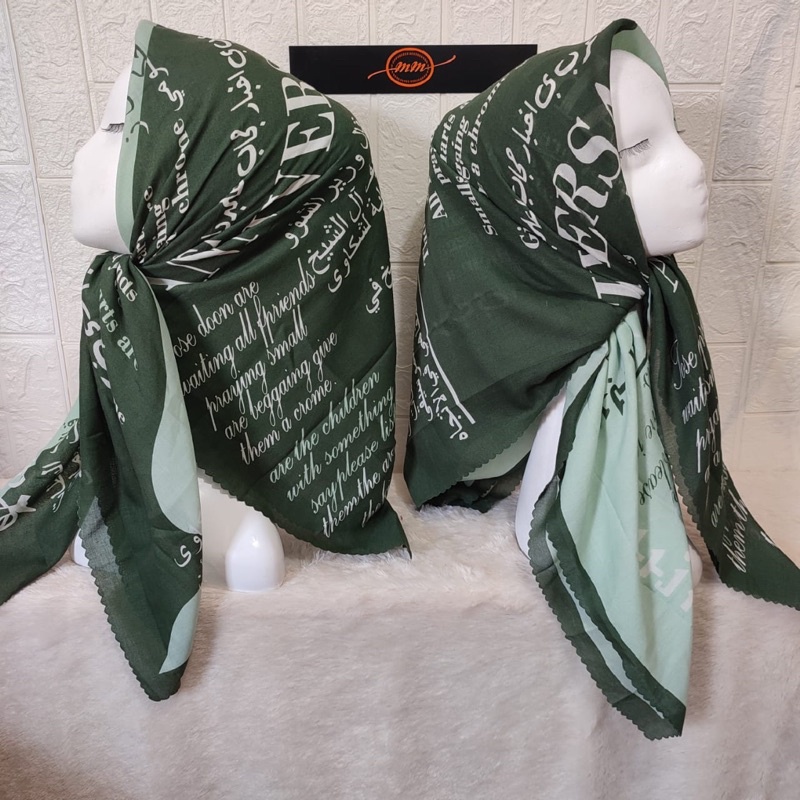 KOREA HIJAB VOAL MOTIF LC//JILBAB TERBARU MOTIF TERLARIS-4