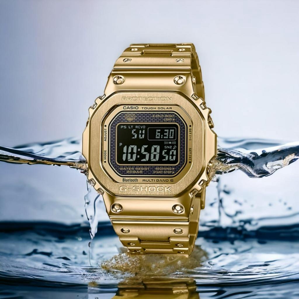 GSHOCK GWM B-5000 ORIGINAL JAM TANGAN PRIA CASIO DW 5600 GMW RANTAI