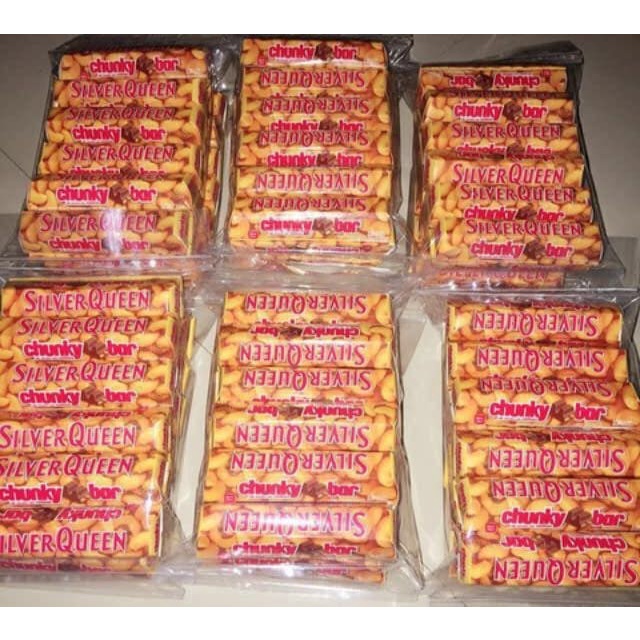 

COKELAT- COKLAT DELFI SILVERQUEEN CHUNKY BAR 33G, ISI 12 PCS -COKELAT.