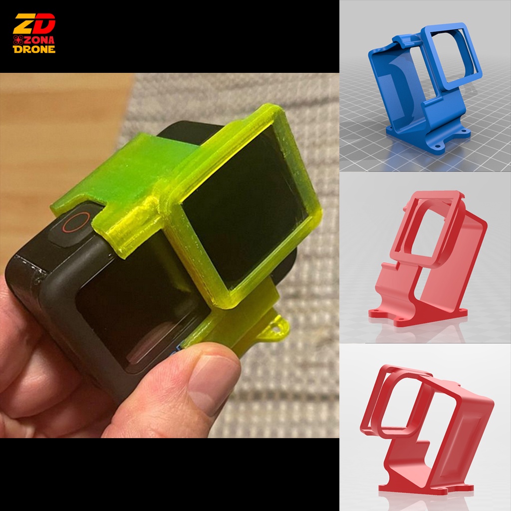 iFlight Nazgul XL Evoque F5X Gopro 9 Gopro 10 Mount with TBS ND Filter