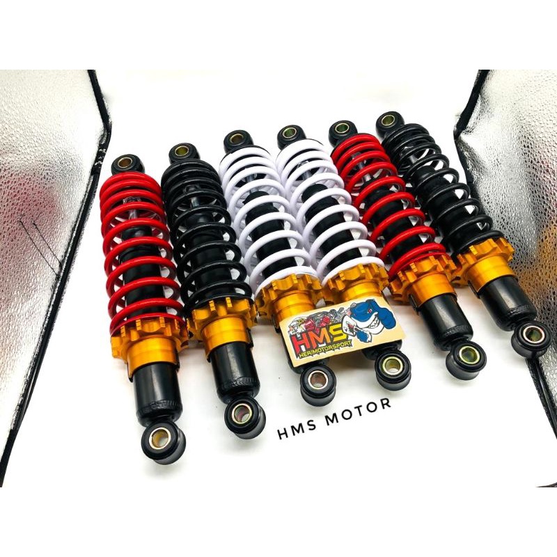 Shockbreaker / Shock Belakang Honda Bebek Grand Supra Kharisma Supra Fit Fit New Rx King Verza Tiger 340 MM