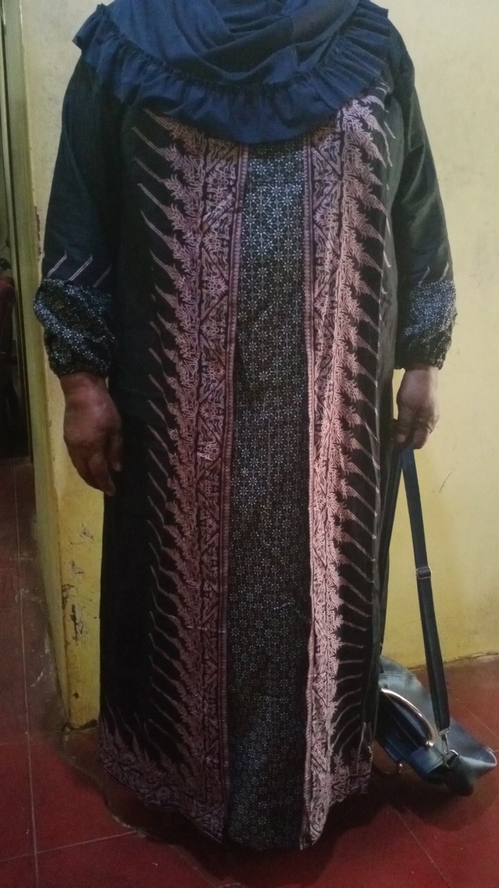 Ms Gamis Batik Sriwedari|manggar|padi Macam Mt Maxi Jumbo Bumil/busui Katun Sogan Allsize Ld104-120