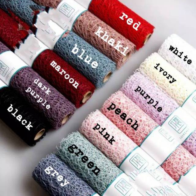 1 lembar  jaring mesh Korea untuk buket bunga UK -+44 x 50 cm