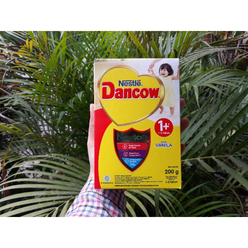 SUSU DANCOW 1+ (1-3 TAHUN) VANILLA 200 GRAM