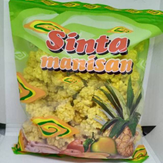 Rengginang Mini Ebi Premium Asli "SINTA MANISAN" Khas Cirebon Isi - 250 Gram