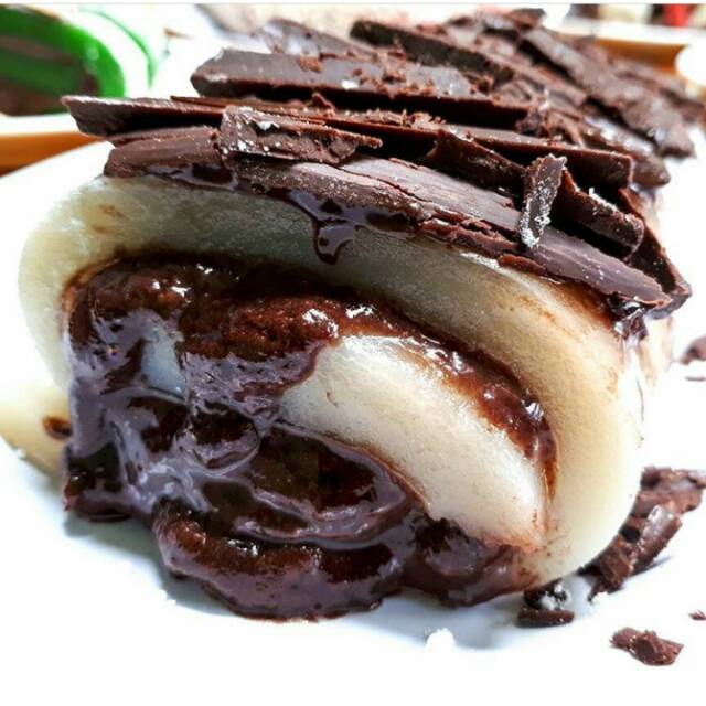 

Kue Mochi Roll Gulung Coklat Chocomaltine