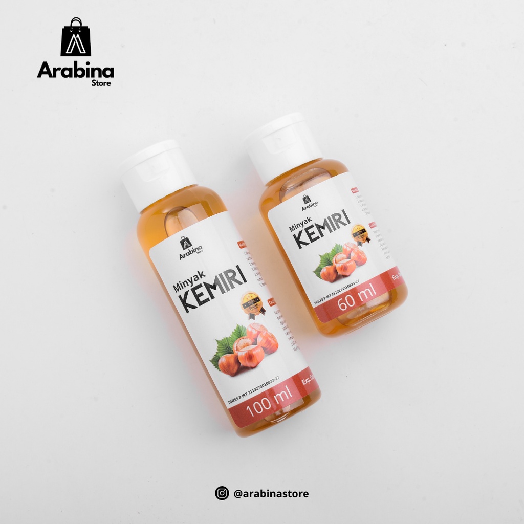 Minyak Kemiri Asli 100% Murni Bakar Penumbuh Rambut Bayi