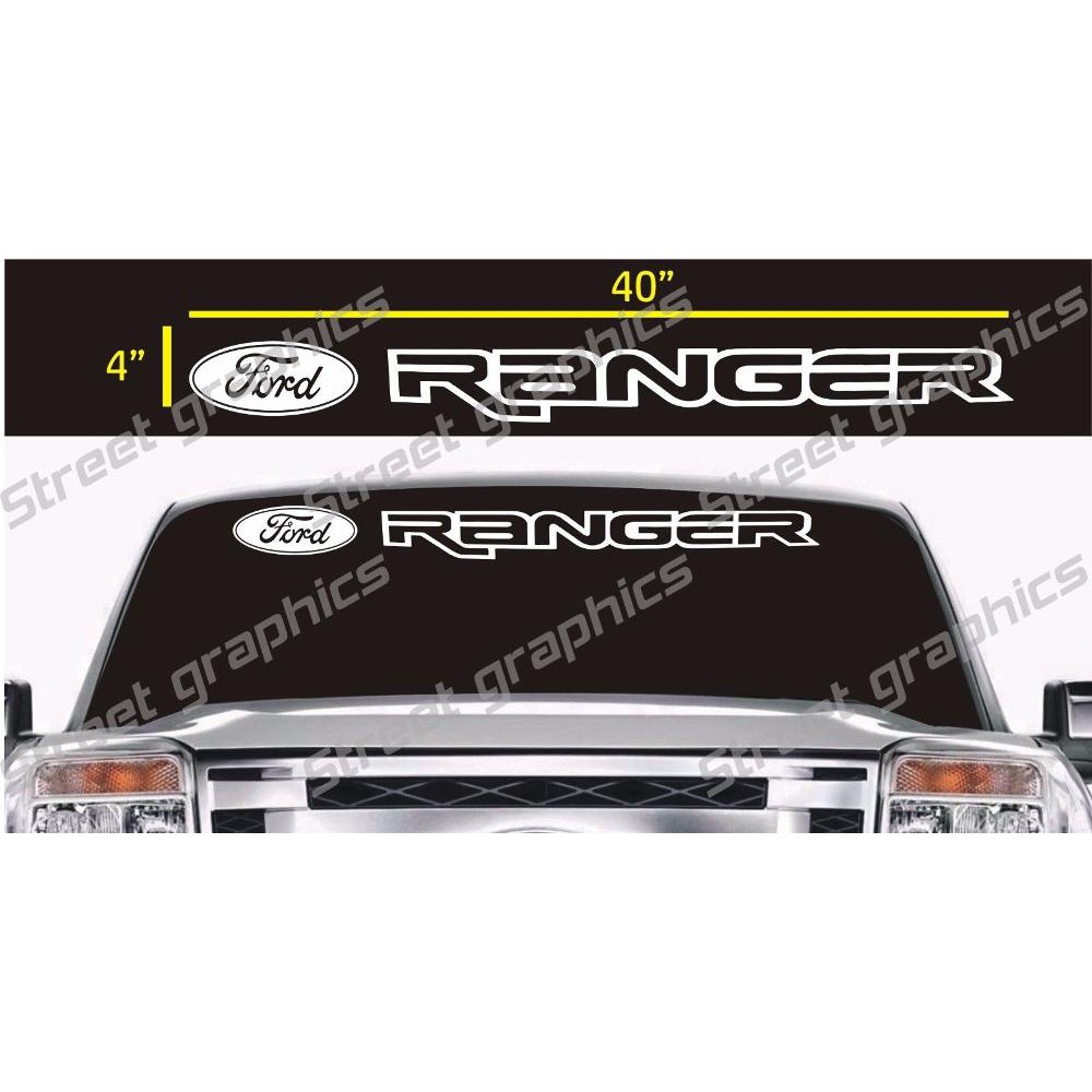 promo sticker ranger sticker mobil ford ranger whindseild