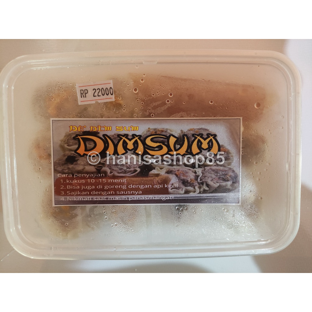 

De Dimsum Homade Isi 10 pcs
