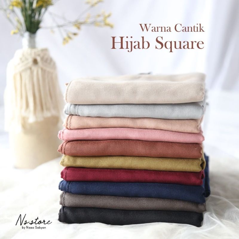 Hijab Square NS by NS store - Nissa Sabyan