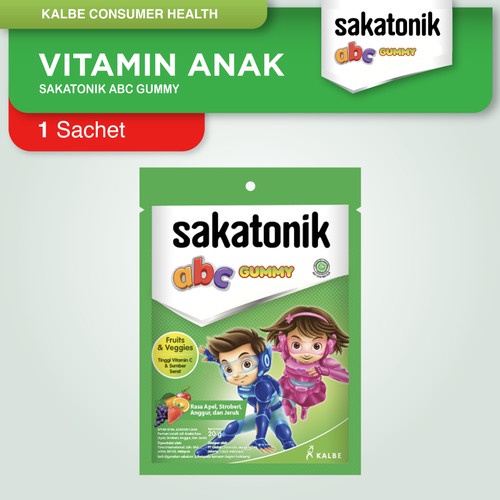 SAKATONIK ABC GUMMY FRUIT VEGE 20G