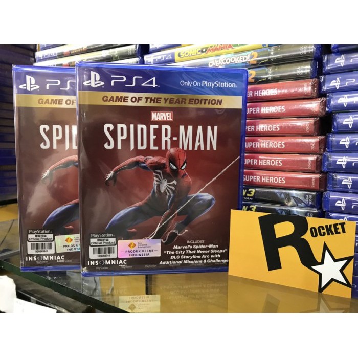Terbaru PS4 Spiderman / Spider-Man Reg 2 (english) Berkualitas