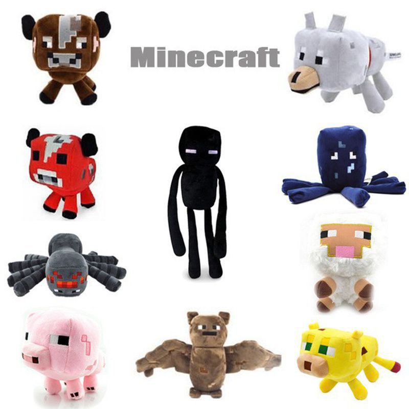 45cm ！！！Mainan Boneka Plush Minecraft Minecraft Creeper Enderman